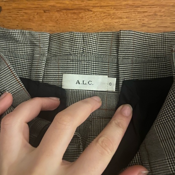 ALC A.L.C. Diego trouser paper bag belted pants - Picture 6 of 7